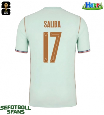 Frankrike William Saliba #17 Bortatröja VM 2026 Kortärmad